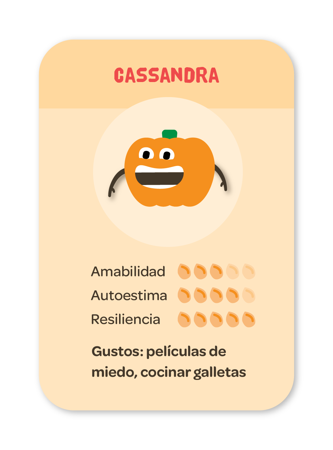 Órdenes efectivas insignia de habilidad, Cassandra