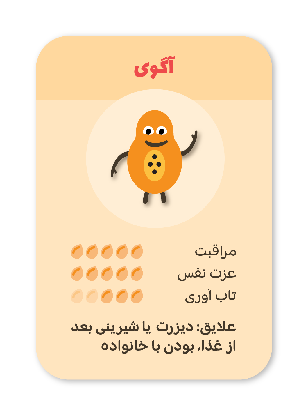 نشان مهارت تنفس آرام، آگوی