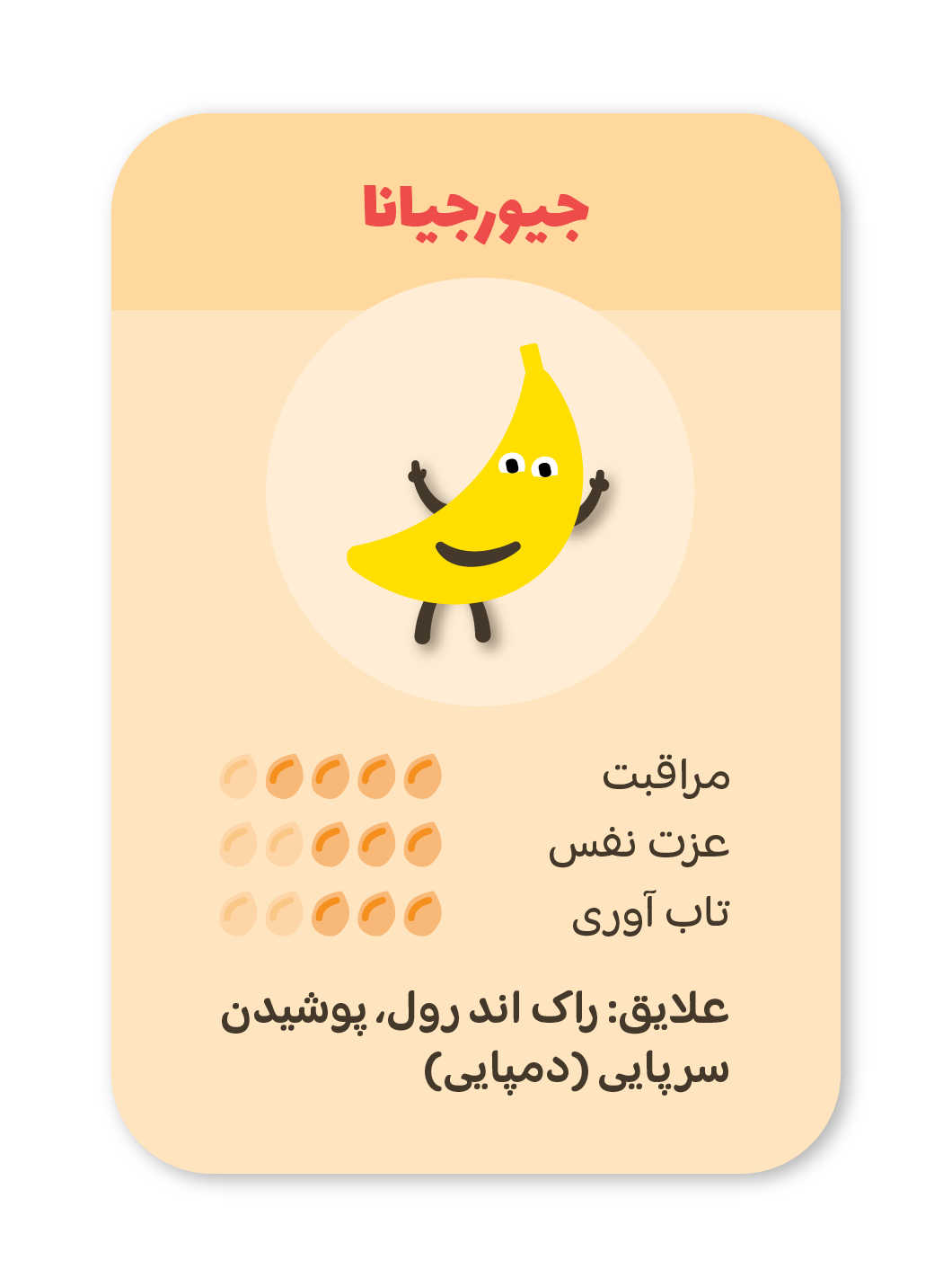 نشان مهارت تمرکز انتخابی، جیورجیانا